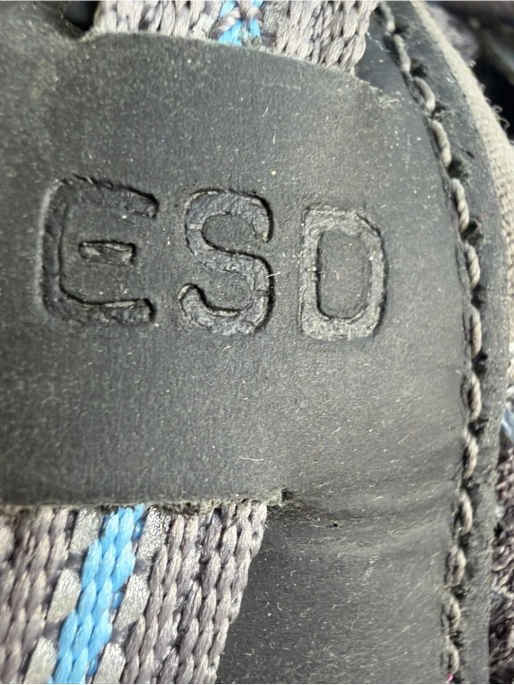 KEEN Shoes Women Size 10 Steel Toe Work Atlanta Cool ESD Gargoyle Gray Blue NEW